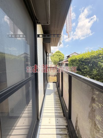 ハミングタウン合川のバルコニー|お洗濯にも便利なバルコニー付き