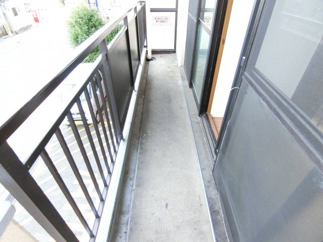 LiAnge富田林のバルコニー