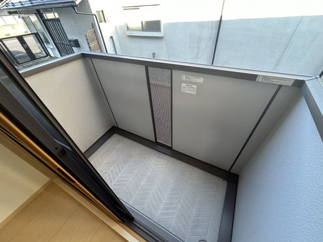 リバーコートのバルコニー