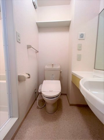 リバーコートのトイレ