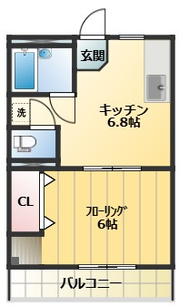 【間取り】 | マンションリーベ