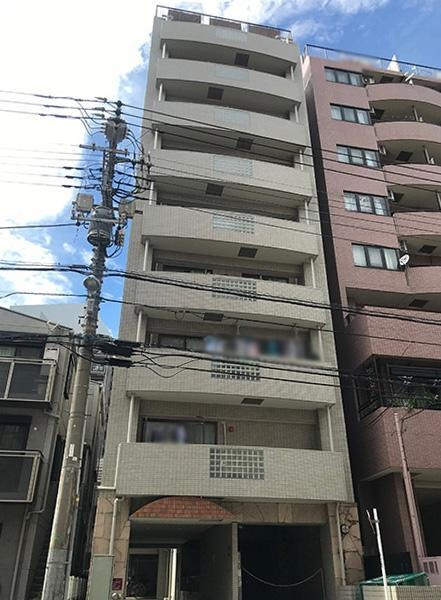 ファーストクラス川崎　（川崎区日進町）の外観|外観です ファーストクラス川崎　京浜急行「八丁畷」駅徒歩4分　2DK　2000年9月築　オートロック　リフォーム履歴有　