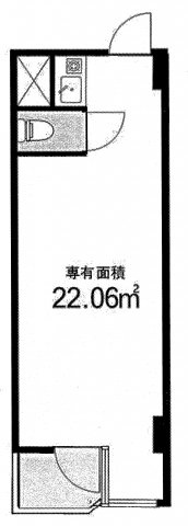 安田神保町マンションの間取り