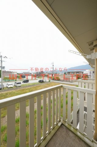クレイドル【10，000円キャッシュバック対象物件】のバルコニー|バルコニーがあります