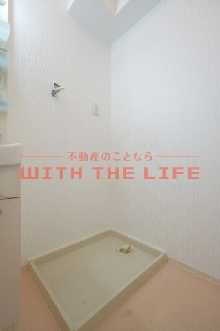 クレイドル【10，000円キャッシュバック対象物件】の洗面所|脱衣スペースもあります