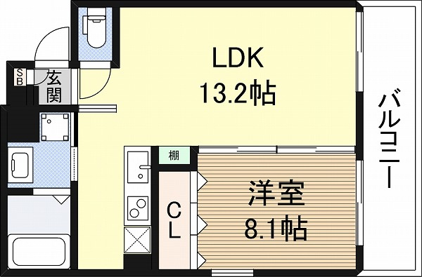 エルミタージュ難波南Ⅰ