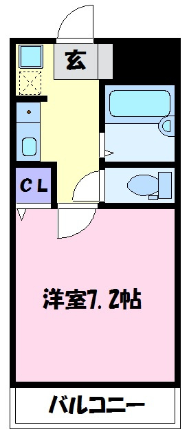 エイト富田林の間取り
