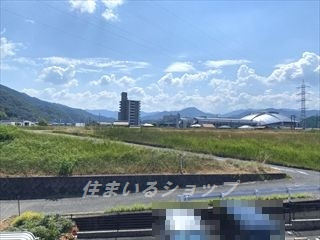 広島市安佐北区可部南１丁目のアパートの展望|募集のお部屋からの眺望です！