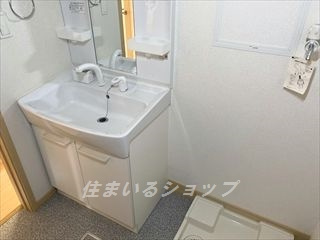 広島市安佐北区可部南１丁目のアパートの洗面所|シャンプードレッサー