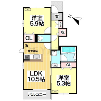 【間取り】
