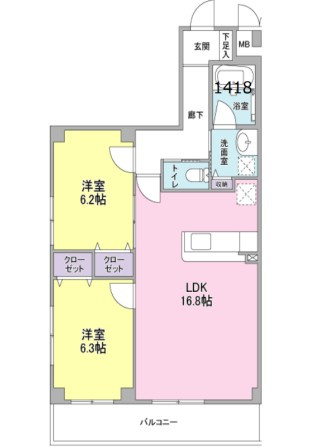 【間取り】 | FuMoSe新石切