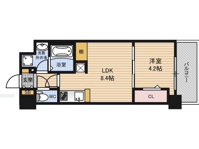 【間取り】 | アーバネックス堂島