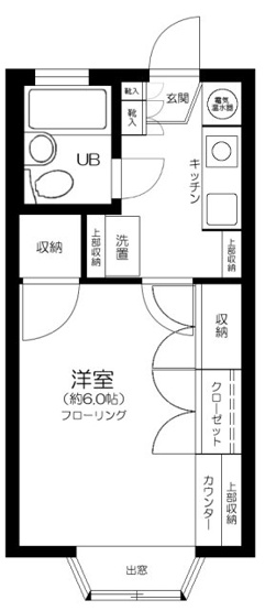 【間取り】 | メゾン大野Ⅲ