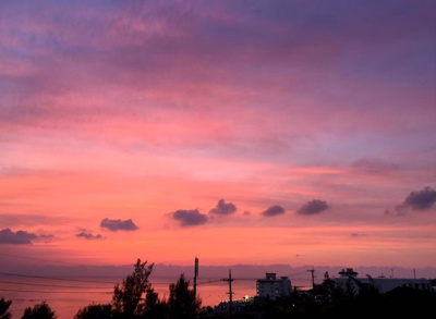 【展望】 | 読谷村海の見える収益物件3階建 | 自慢のサンセット