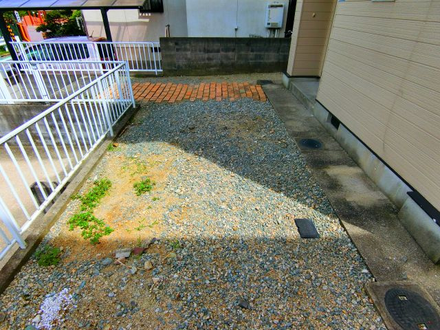 山田戸建住宅の庭