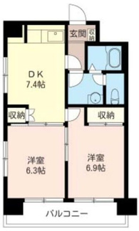 【間取り】 | ウエルストンパレス