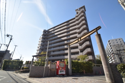 【外観】 | 東急ドエル・アルス江坂 | 【現地写真】 鉄骨鉄筋コンクリート造11階建マンション♪