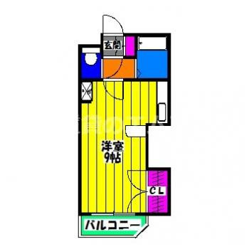 【間取り】 | メイグレイス８７ | メイグレイス８７の間取り