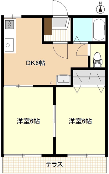 【間取り】 | ポニーハイツ
