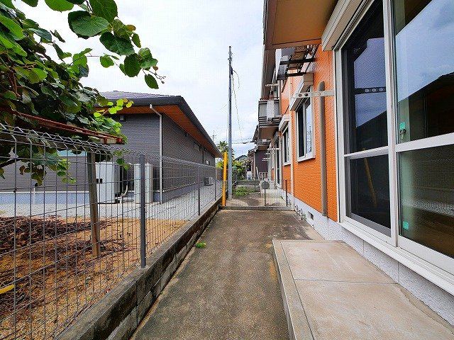 ルイ　シャトーの庭|お庭が付いています