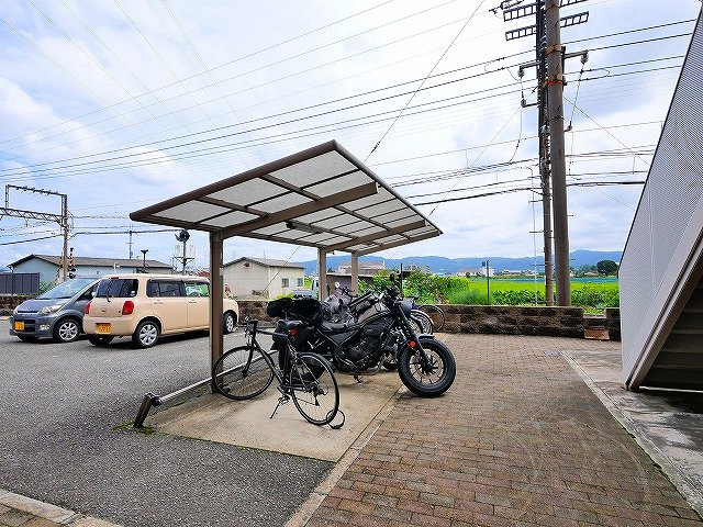 ルイ　シャトーのその他共用部分|駐輪場です