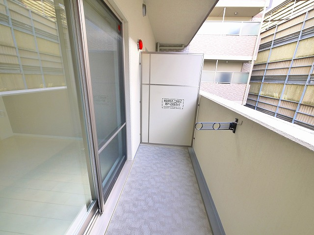 アンジュ高天のバルコニー|バルコニー付きです