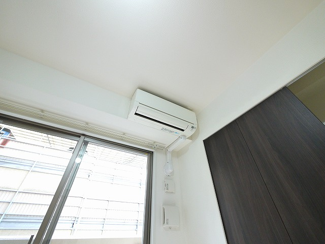 アンジュ高天の設備|エアコン付きです