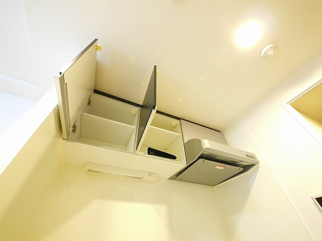 アンジュ高天のキッチン|コンパクトなキッチンで掃除もラクラク