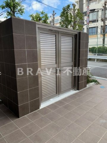 LaCASA玉造（ラカーサタマツクリ）　BRAVI不動産のその他共用部分|【La　CASA玉造】ゴミ置き場