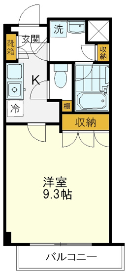 【間取り】 | サンライズ国立