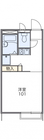 【間取り】 | 若葉レジデンス２