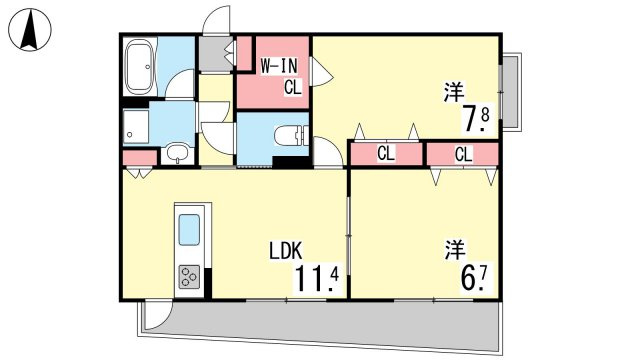 【間取り】 | アイテラス甲南