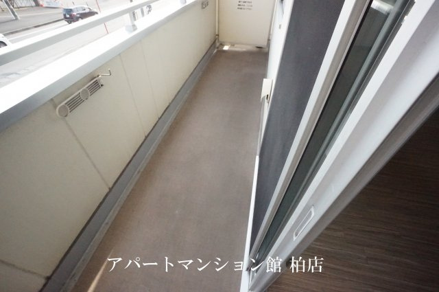 ファーストクライムのバルコニー