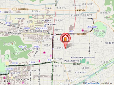 【地図】 | メゾンソレイユ(持田)