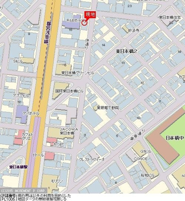 【地図】 | スカイコート日本橋第５