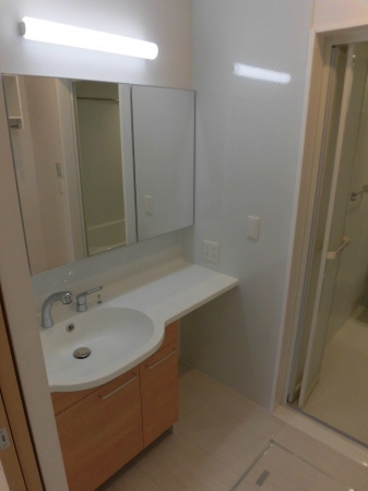 D-room十連寺（ディールームジュウレンジ）【10，000円キャッシュバック対象物件】の独立洗面台|独立洗面化粧台が付いています