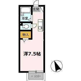 【間取り】 | リビエールアン　Ａ