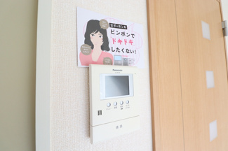 【セキュリティ】 | リビエールアン　Ａ | ＴＶインターホン