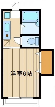 【間取り】 | コーポブルースカイⅠ