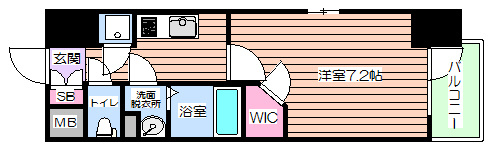 【間取り】 | エスリード九条スタシオン