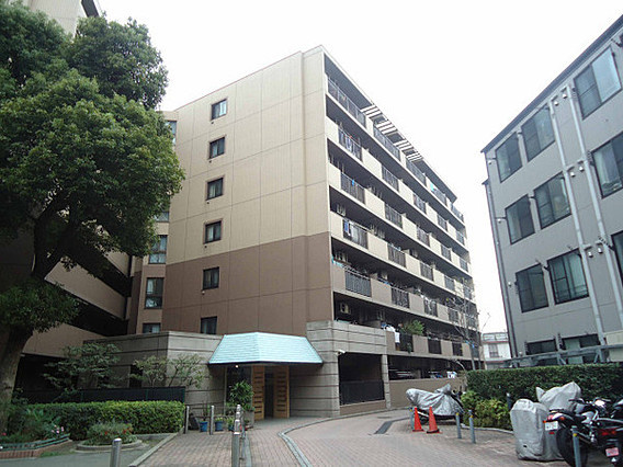 フォルスコート川崎グランテール(川崎区池上新町2丁目）の外観|外観です　フォルスコート川崎グランテール　3SLDK　JR京浜東北線「川崎」駅利用　専用庭付き　ペット飼育可　平成11年4月築　トランクルーム　フラット35