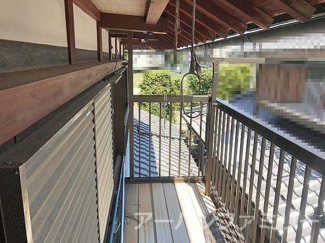 【バルコニー】 | 近江八幡市末広町　中古戸建