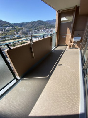 【バルコニー】 | ロータリーマンション大津京レアール