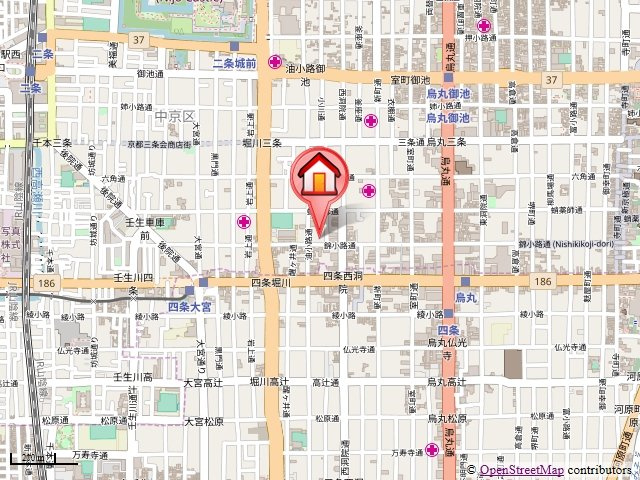 ヴォール・ベハーゲンの地図