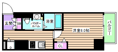 【間取り】 | セオリー大阪フルール