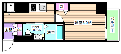 【間取り】 | セオリー大阪フルール