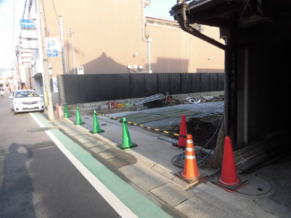【外観】 | 外観別角度、解体作業中