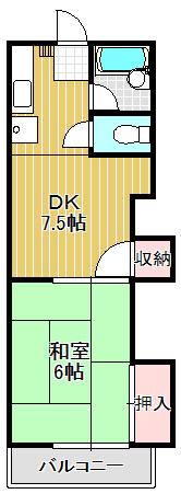 【間取り】 | 戸越ニューコーポ