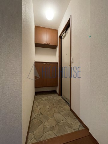 Rose Villa D棟の玄関