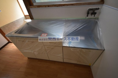【キッチン】 | 福万寺町南３丁目貸家